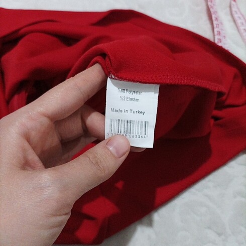 m Beden kırmızı Renk Mini etek 
