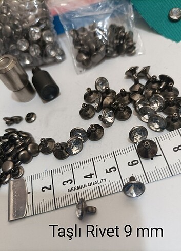 Taşlı Rivet 9 mm