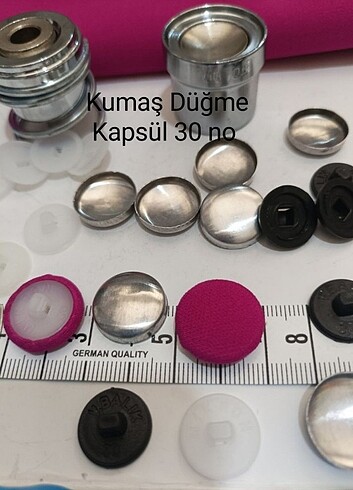 Kumaş Kaplama Düğme Kalıbı