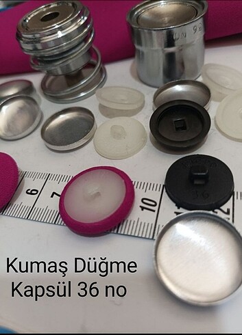Beden Kumaş Kaplama Düğme Kalıbı
