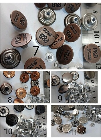 Jeans Kot Düğmesi 17 mm