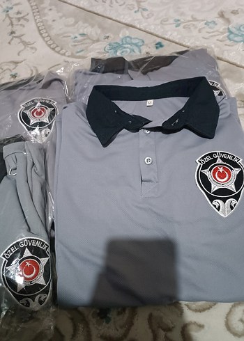 Gri Erkek Polo Yaka Kısa Kollu Tişört - Görsel 3