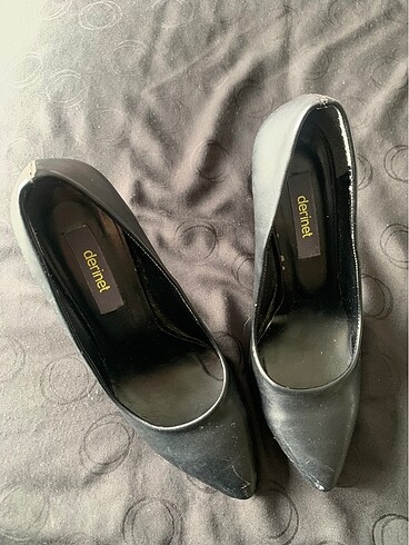 37 Beden Hakiki deri Topuklu stiletto