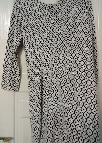 Ola marka Desenli Gri elbise - Görsel 5