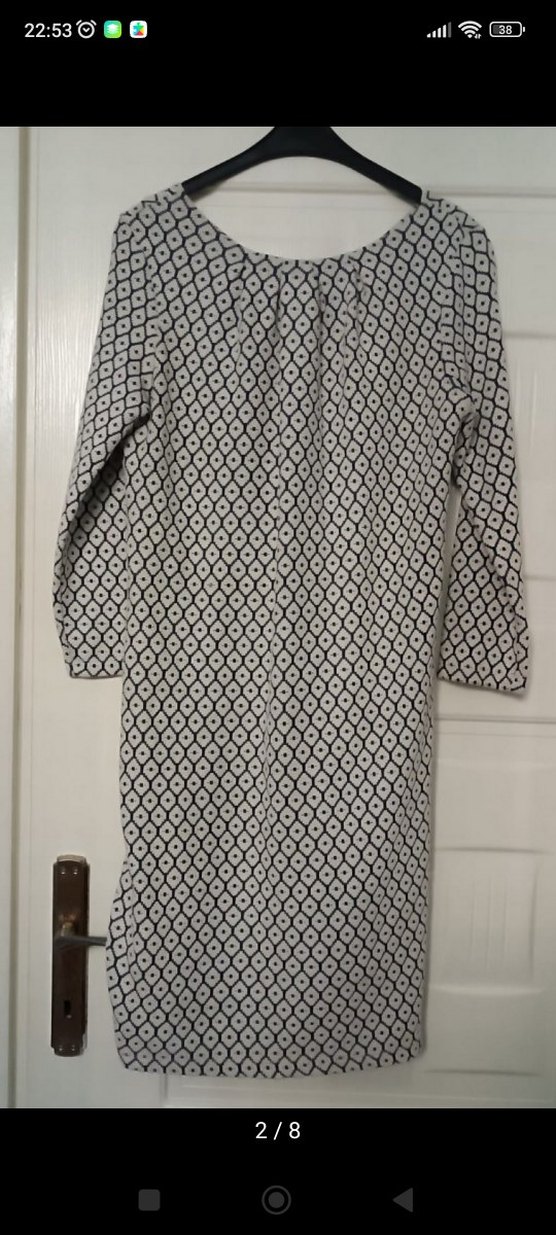 Ola marka Desenli Gri elbise - Görsel 2