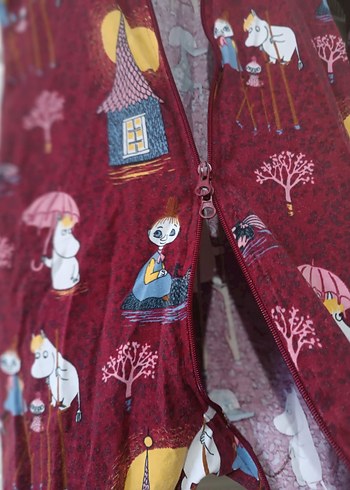 Bordo Kız Bebek Düğmeli Tulum - Görsel 8