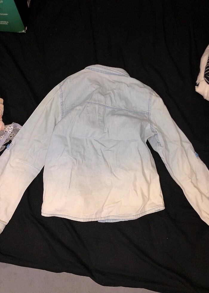 gömlek kız çocuğu - Görsel 2