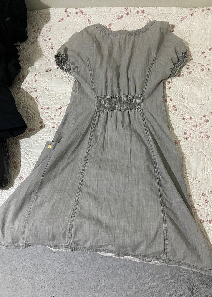 gri elbise - Görsel 3