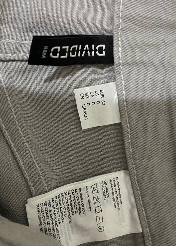 gri kargo pantolon - Görsel 3