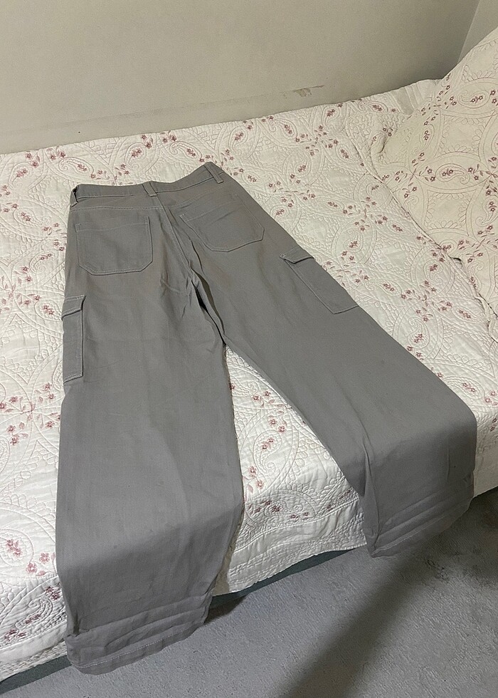 gri kargo pantolon - Görsel 4