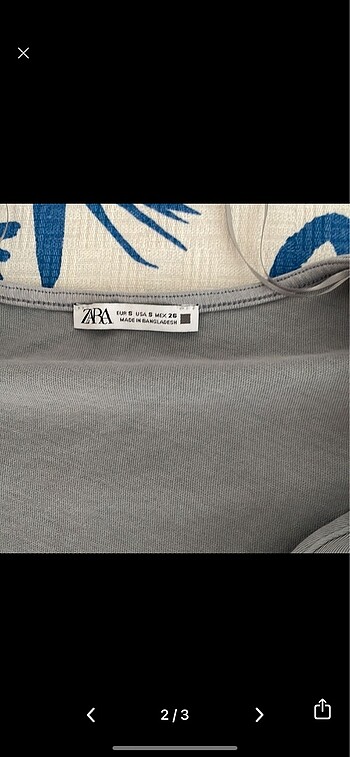 Zara zara üst