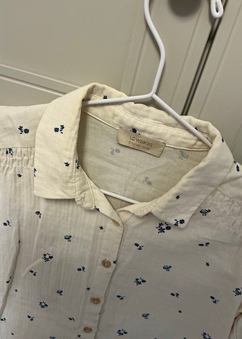 Kız Çocuk Uzun Kollu müslin kumaş Gömlek - Görsel 4