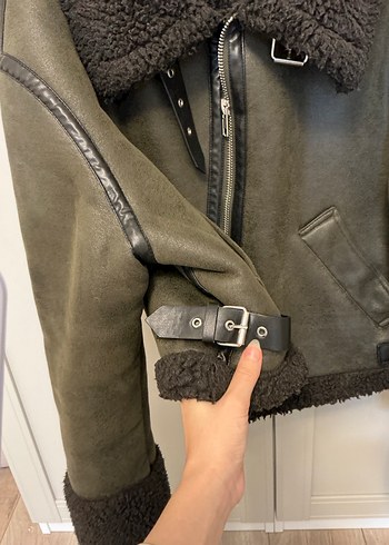 Zara Kürklü mont - Görsel 6