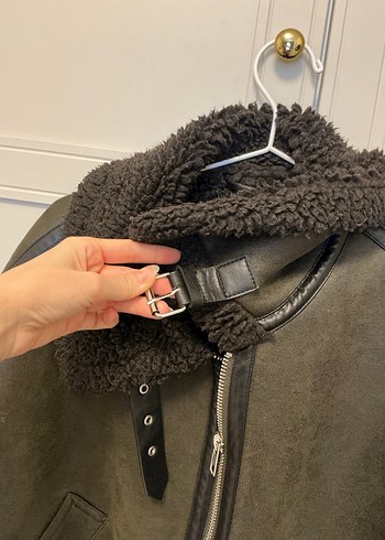 Zara Kürklü mont - Görsel 4