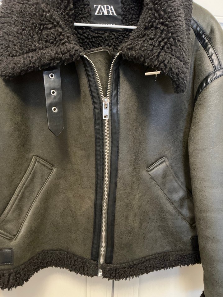 Zara Kürklü mont - Görsel 3