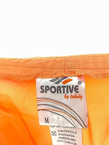 m Beden turuncu Renk Sportive Mini Şort %70 İndirimli.