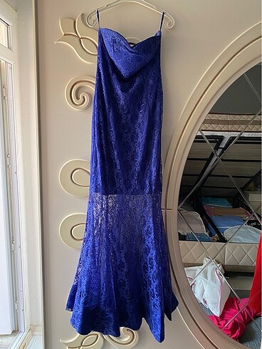 Abiye elbise balık model