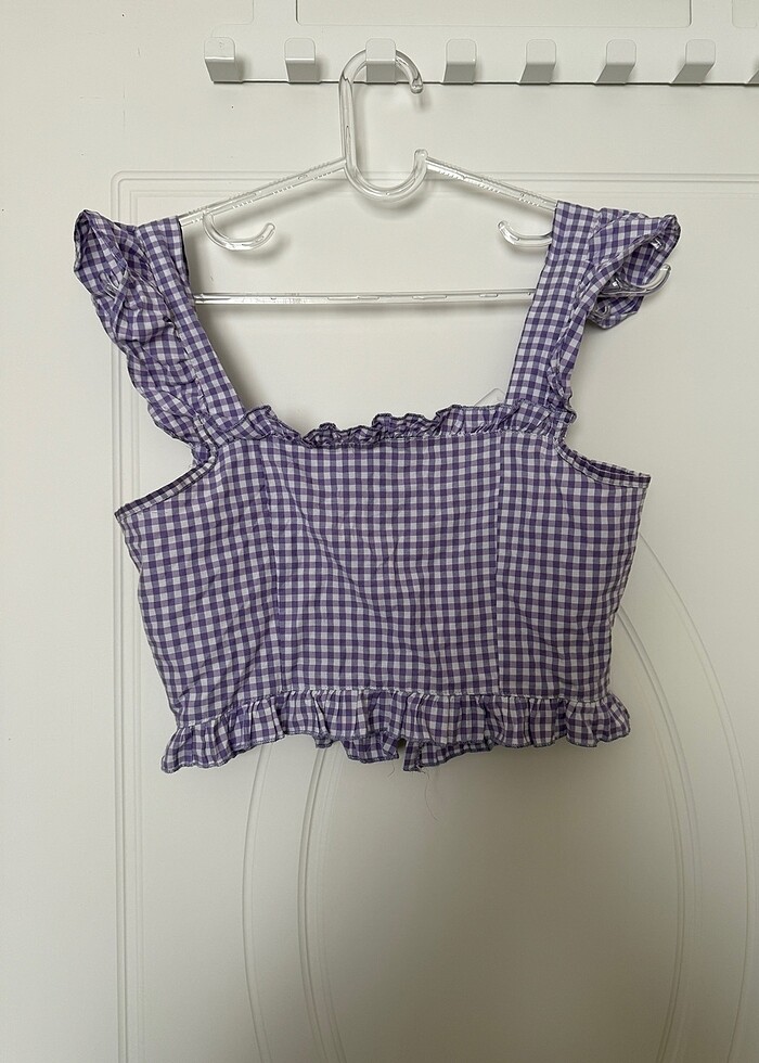 Fırfırlı Crop - Görsel 2