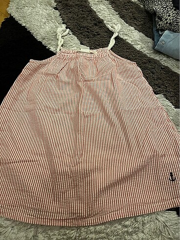 H&M H& m 3-4 yaş çizgili elbise