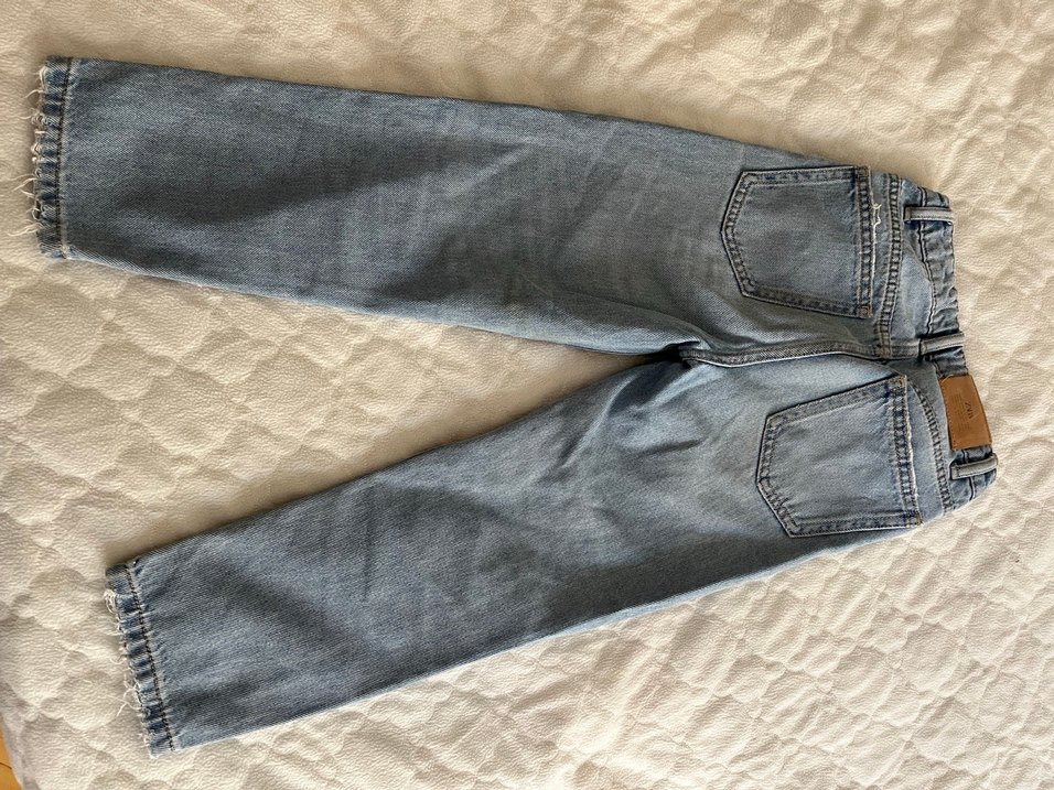 Zara 7 yaş mavi kot - Görsel 4