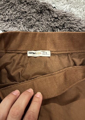 Koton 4-5 yaş güderi kısa etek - Görsel 2