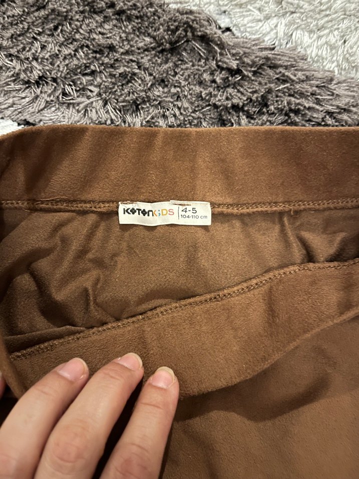 Koton 4-5 yaş güderi kısa etek - Görsel 2