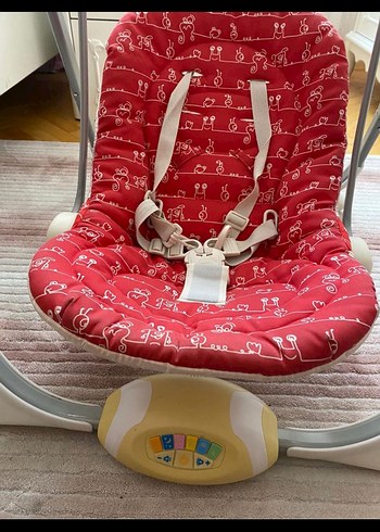 Chicco Kırmızı Bebek Salıncak - Görsel 2