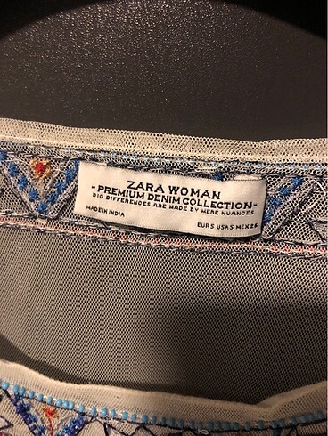 s Beden Zara çok şık bluz