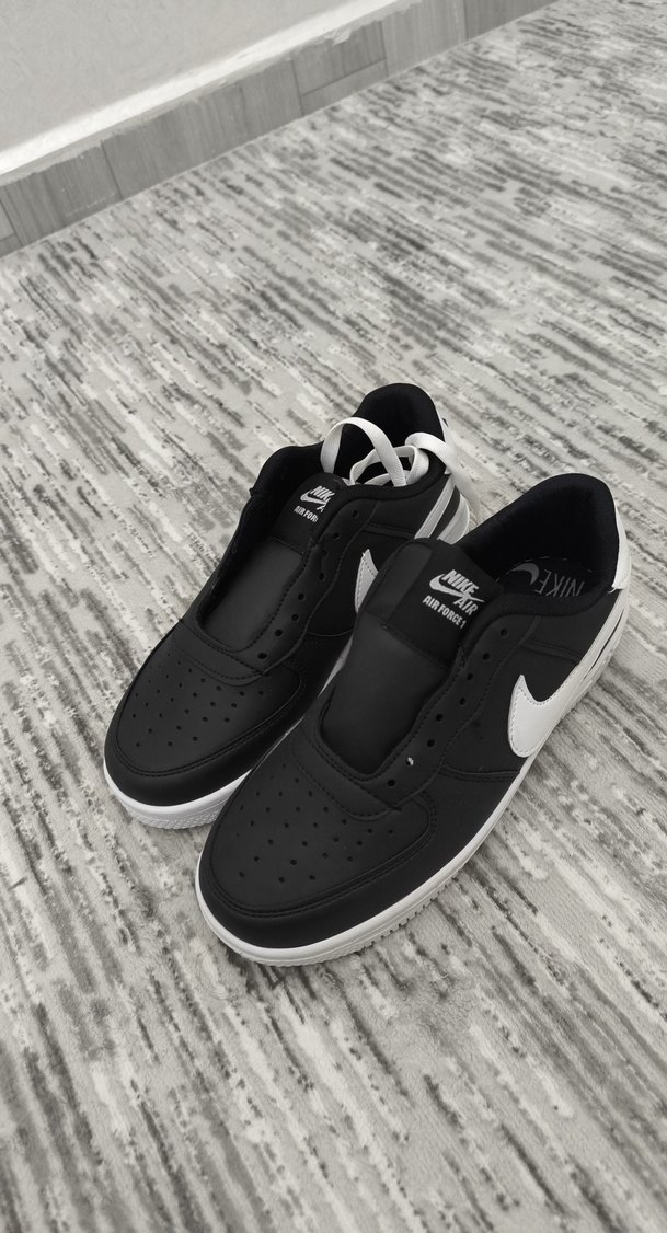 Nike Air Force 1 Siyah-Beyaz Sneaker  Sıfır ürün — görsel 5/6