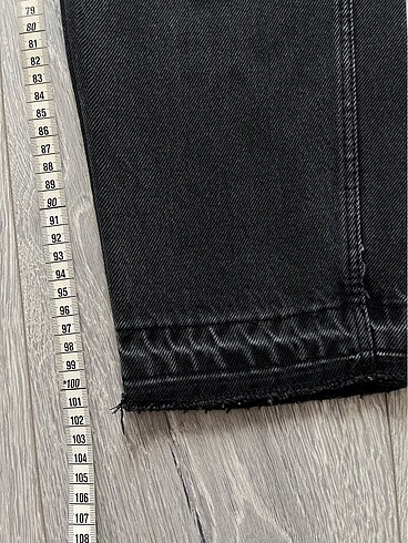 36 Beden siyah Renk Mom jean
