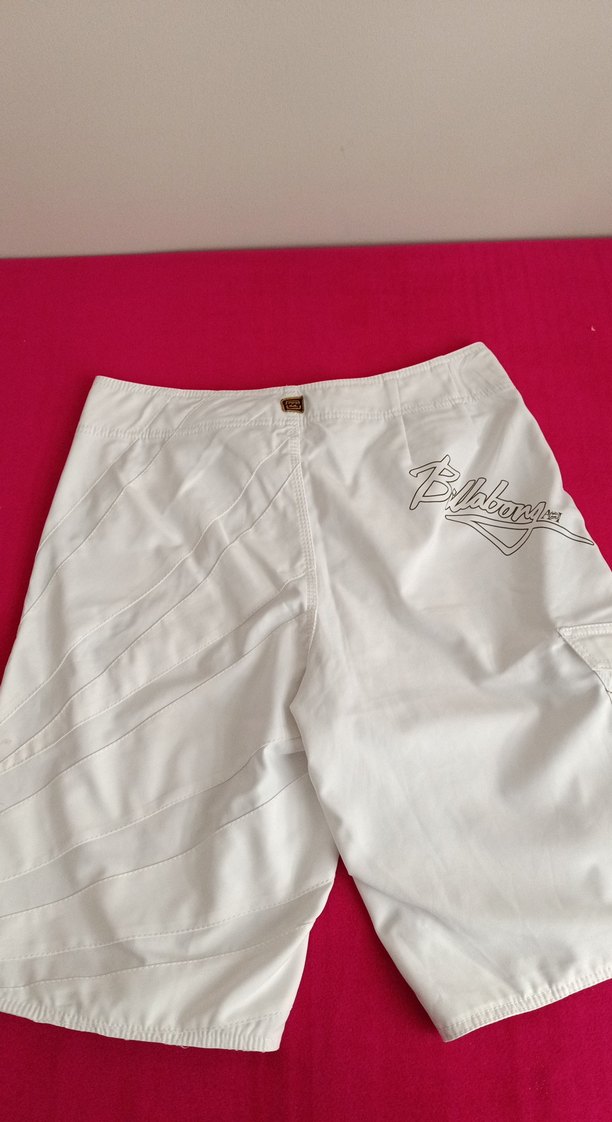 Beyaz Erkek Deniz Şortu - Görsel 4