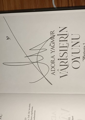 Beden Adora Yağmur Fantastik Roman Serisi (2 imzalı)