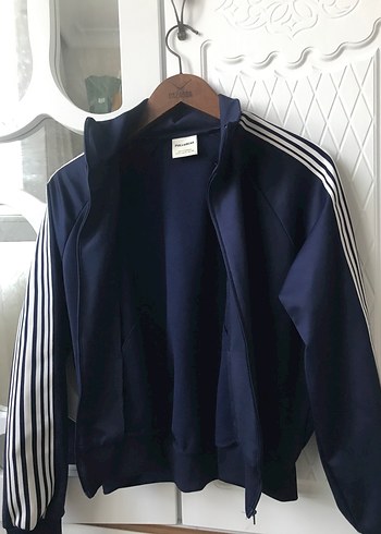 Kadın Lacivert Fermuarlı Spor Ceket - Görsel 2