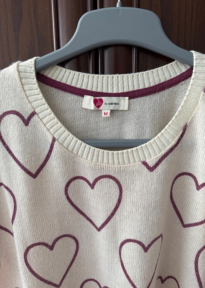 Koton m beden yün kazak - Görsel 3