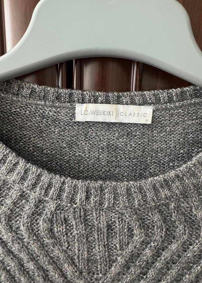 Lcw hafif simli yün kazak - Görsel 3