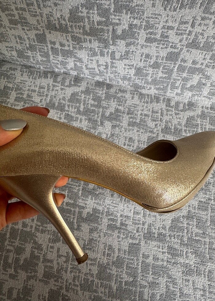 Stiletto şık gece ayakkabısı - Görsel 3