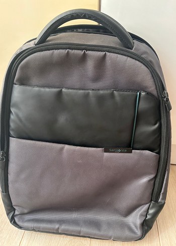 Samsonite Sehir Stiline Uygun Siyah Siyah Gri Sirt Cantasi