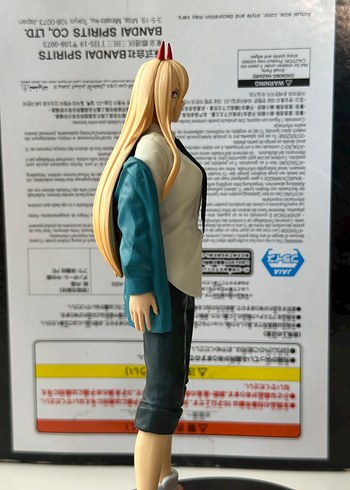 Chainsaw man anime Power Bandai figür