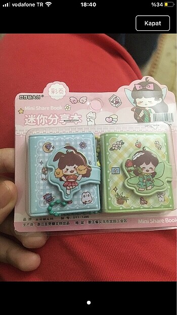 Mini defter