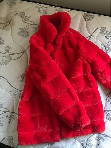Peluş mont koton marka