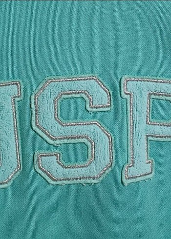 l Beden U.S. Polo Assn. Turkuaz Sweatshirt