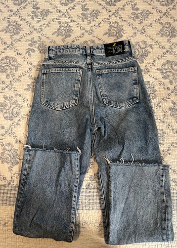 xs Beden Mavi Denim Pantolon