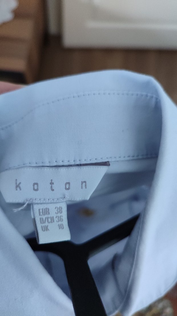 Kuşaklı, Kolsuz Beyaz Kadın Gömlek - Görsel 3