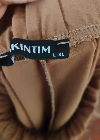 Kadın  Salaş Midi Pantolon - Görsel 2