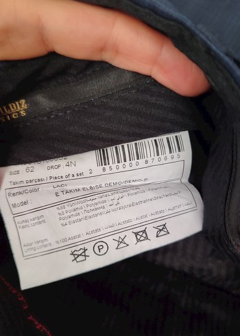 Klasik Kesim Lacivert Erkek Takım Elbise - Görsel 6