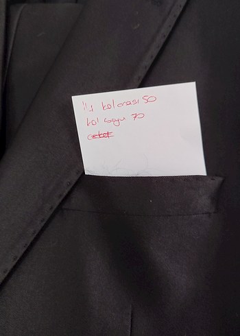 Siyah Erkek  Takım Elbise - Görsel 6