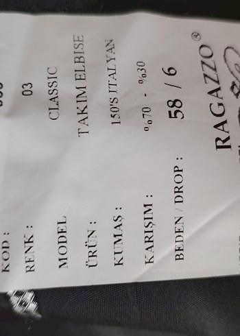 Siyah Erkek  Takım Elbise - Görsel 5