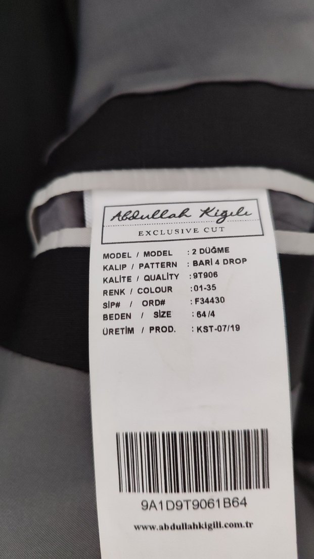 Siyah Erkek  Takım Elbise - Görsel 2