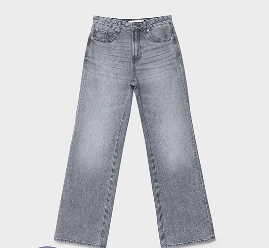Stradivarius Stradivarius D92 Gri Pantolon
