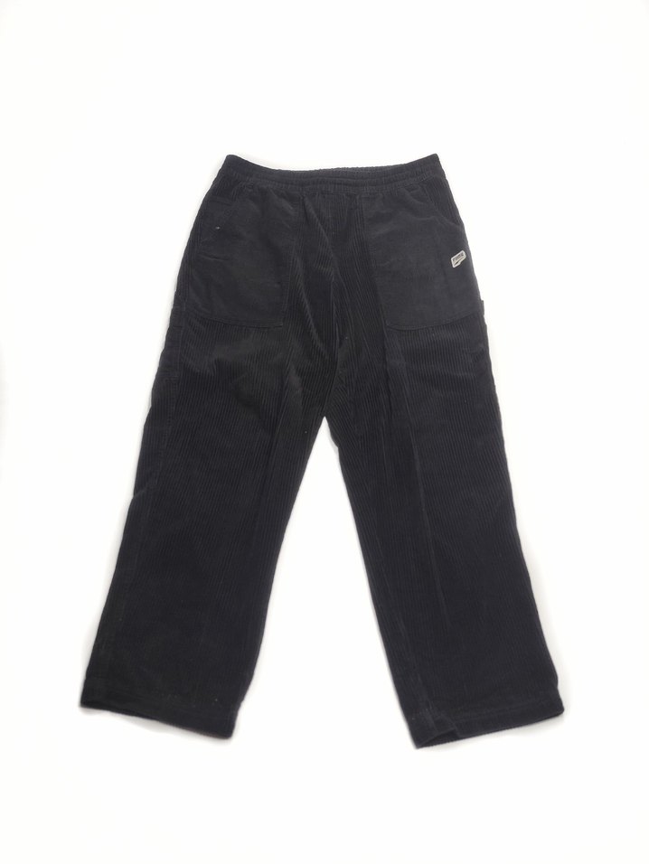 puma siyah erkek kadife eşofman altı - Görsel 2